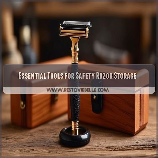 Essential Tools for Safety Razor Storage Essential Tools for Safety Razor Storage