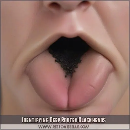 Identifying Deep Rooted Blackheads