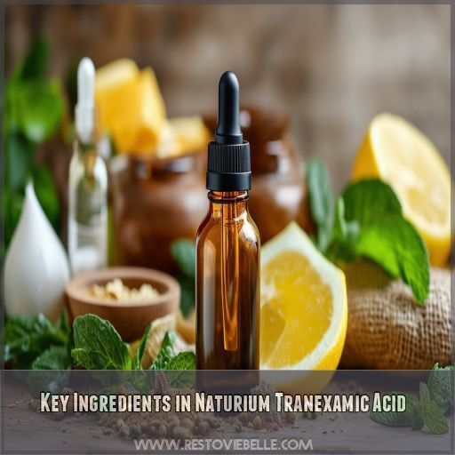 Key Ingredients in Naturium Tranexamic Acid Key Ingredients in Naturium Tranexamic Acid