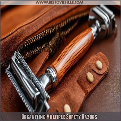 Organizing Multiple Safety Razors Organizing Multiple Safety Razors