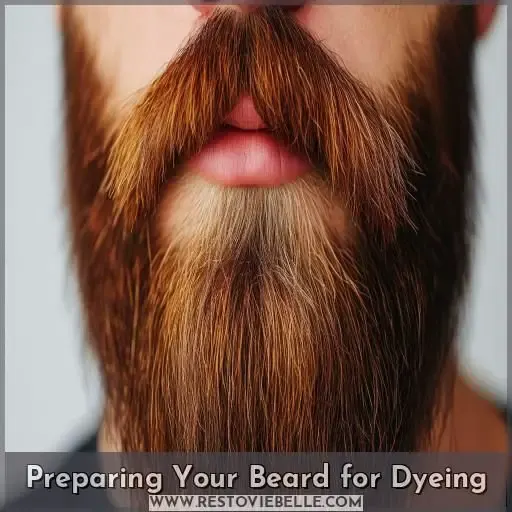 Preparing Your Beard for Dyeing