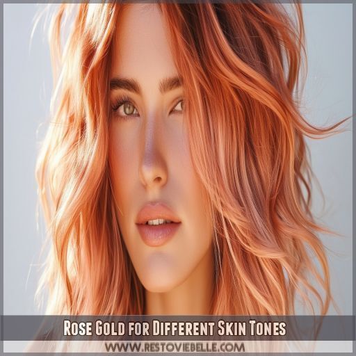 Rose Gold for Different Skin Tones Rose Gold for Different Skin Tones