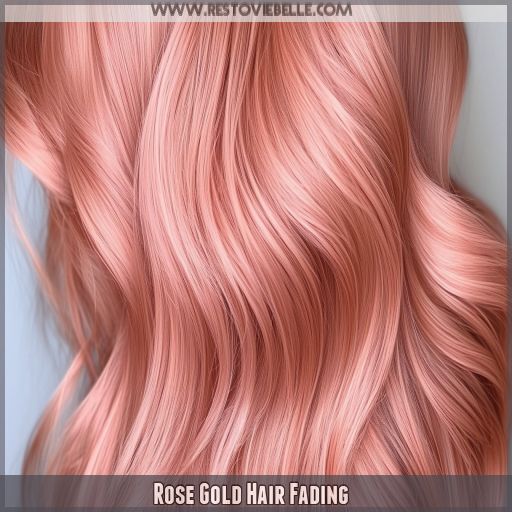 Rose Gold Hair Fading Rose Gold Hair Fading
