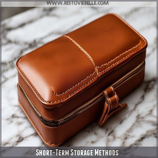 Short-Term Storage Methods Short-Term Storage Methods