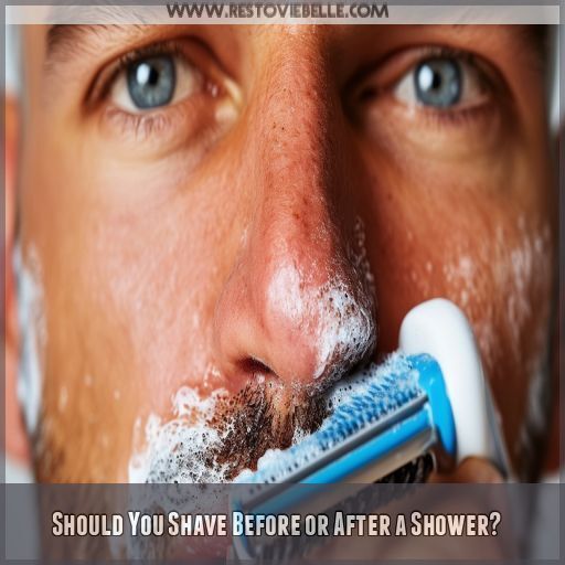 Should You Shave Before or After a Shower Should You Shave Before or After a Shower