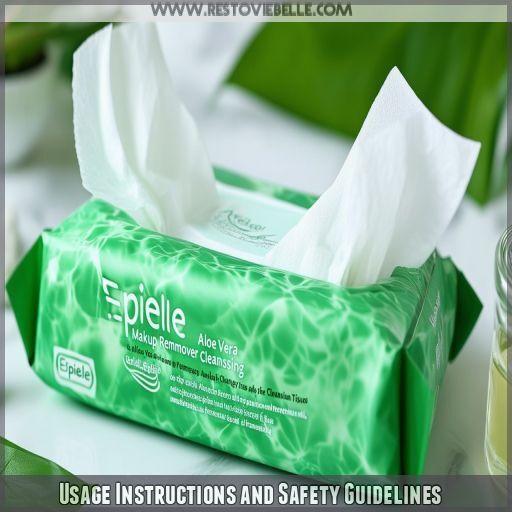 Usage Instructions and Safety Guidelines Usage Instructions and Safety Guidelines
