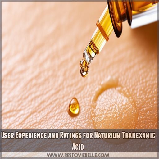 User Experience and Ratings for Naturium Tranexamic Acid User Experience and Ratings for Naturium Tranexamic Acid