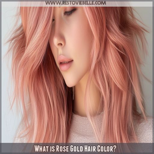 What is Rose Gold Hair Color What is Rose Gold Hair Color