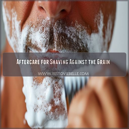 Aftercare for Shaving Against the Grain Aftercare for Shaving Against the Grain