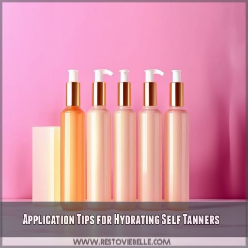 Application Tips for Hydrating Self Tanners Application Tips for Hydrating Self Tanners