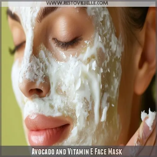 Avocado and Vitamin E Face Mask Avocado and Vitamin E Face Mask