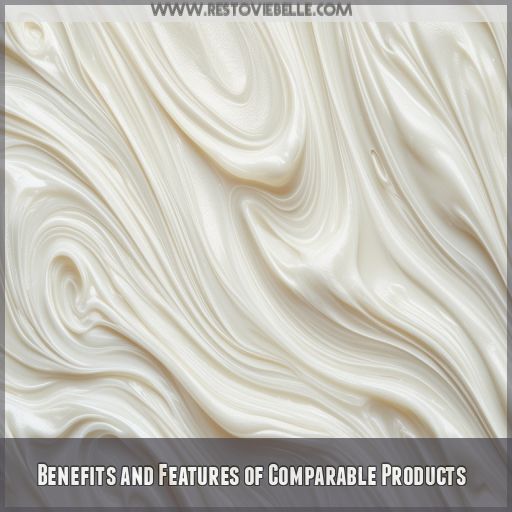 Benefits and Features of Comparable Products Benefits and Features of Comparable Products