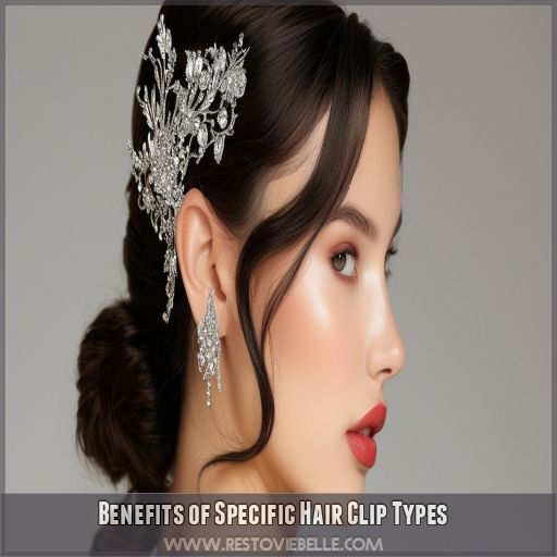 Benefits of Specific Hair Clip Types Benefits of Specific Hair Clip Types