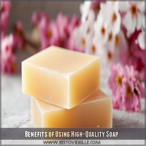 Benefits of Using High-Quality Soap Benefits of Using High-Quality Soap