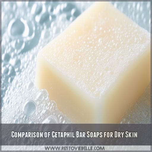 Comparison of Cetaphil Bar Soaps for Dry Skin Comparison of Cetaphil Bar Soaps for Dry Skin