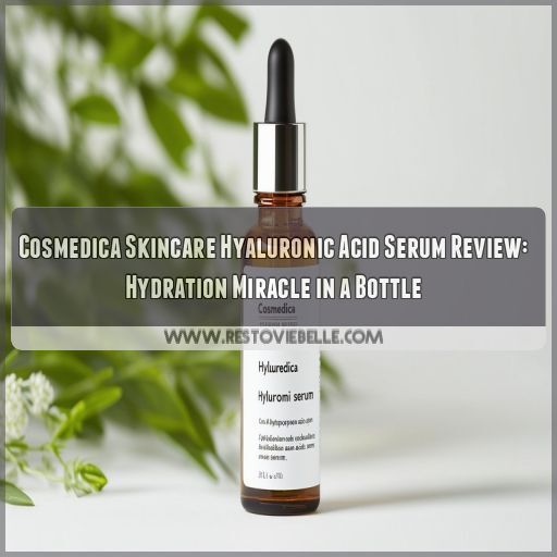 cosmedica skincare hyaluronic acid serum review cosmedica skincare hyaluronic acid serum review