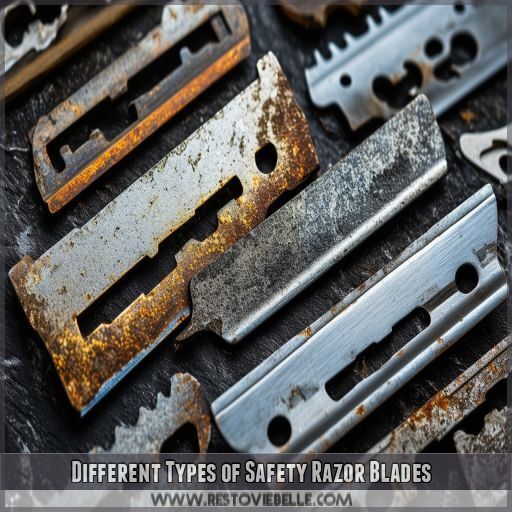 Different Types of Safety Razor Blades Different Types of Safety Razor Blades