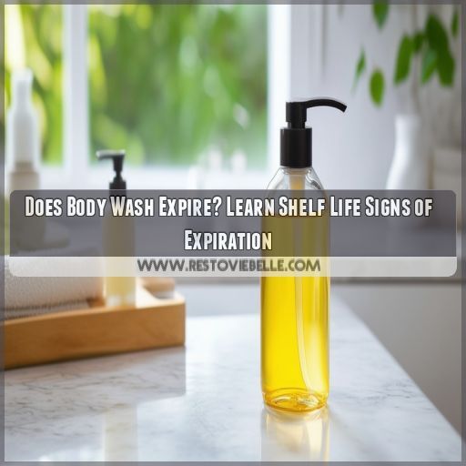 does body wash expire does body wash expire