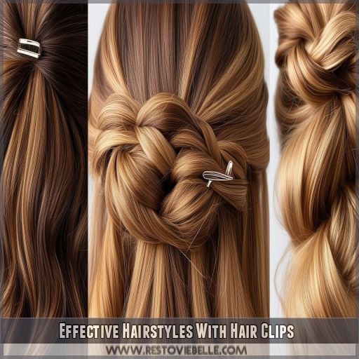Effective Hairstyles With Hair Clips Effective Hairstyles With Hair Clips