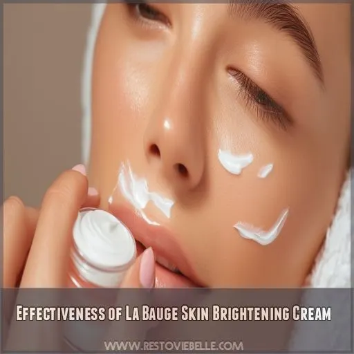 Effectiveness of La Bauge Skin Brightening Cream