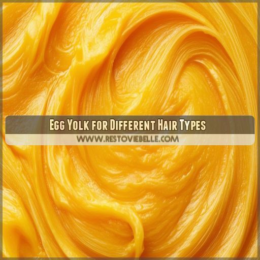 Egg Yolk for Different Hair Types Egg Yolk for Different Hair Types