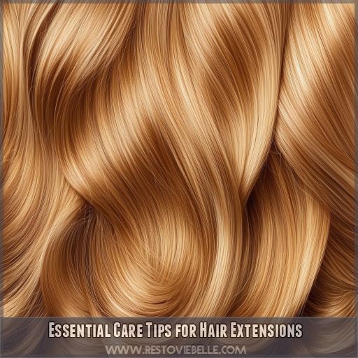 Essential Care Tips for Hair Extensions Essential Care Tips for Hair Extensions