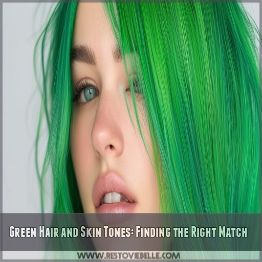 Green Hair and Skin Tones: Finding the Right Match