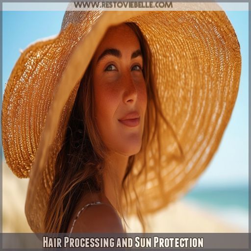 Hair Processing and Sun Protection Hair Processing and Sun Protection