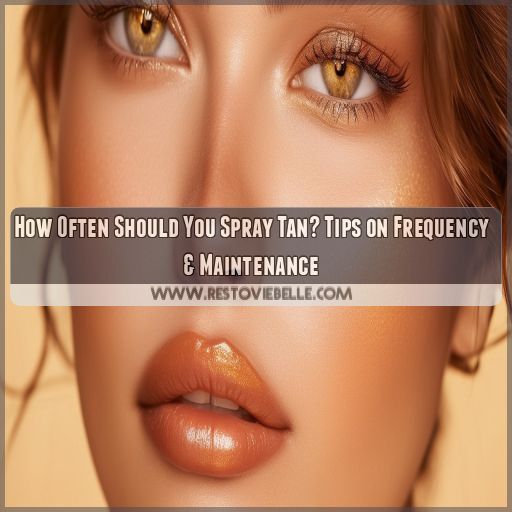 how often should you spray tan how often should you spray tan