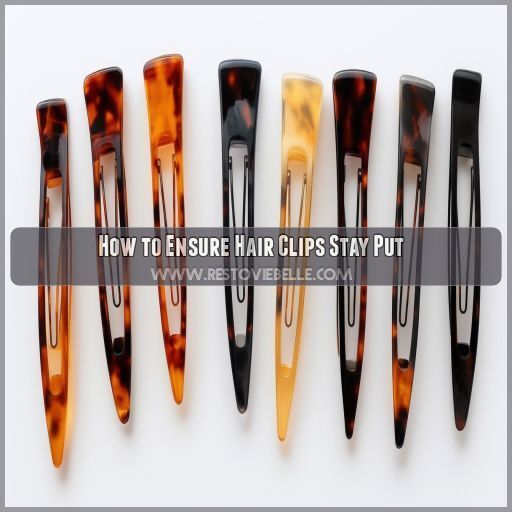 How to Ensure Hair Clips Stay Put How to Ensure Hair Clips Stay Put