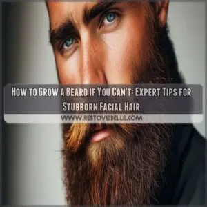 how to grow a beard if you can't