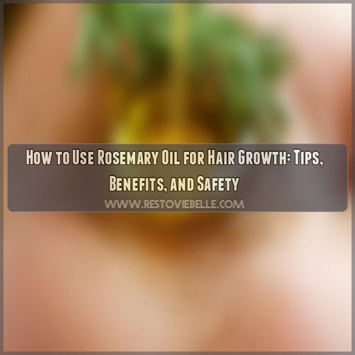 how to use rosemary oil for hair growth how to use rosemary oil for hair growth
