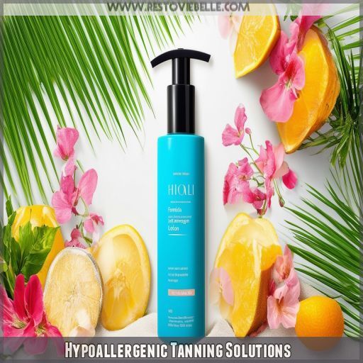 Hypoallergenic Tanning Solutions Hypoallergenic Tanning Solutions