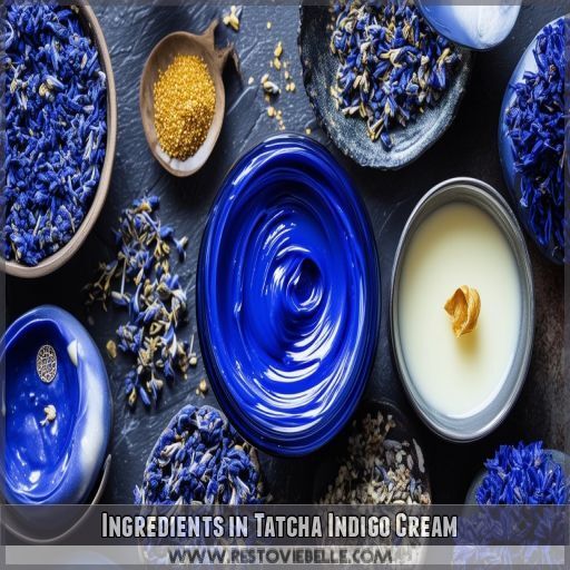 Ingredients in Tatcha Indigo Cream Ingredients in Tatcha Indigo Cream