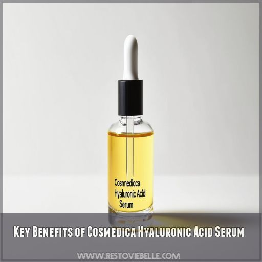 Key Benefits of Cosmedica Hyaluronic Acid Serum Key Benefits of Cosmedica Hyaluronic Acid Serum
