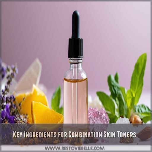 Key Ingredients for Combination Skin Toners Key Ingredients for Combination Skin Toners