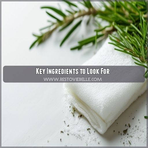 Key Ingredients to Look For Key Ingredients to Look For