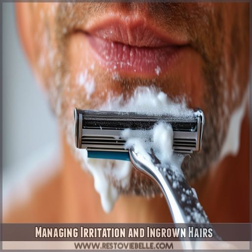 Managing Irritation and Ingrown Hairs Managing Irritation and Ingrown Hairs