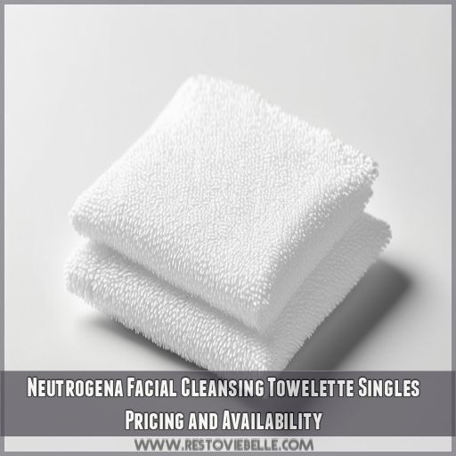 Neutrogena Facial Cleansing Towelette Singles Pricing and Availability Neutrogena Facial Cleansing Towelette Singles Pricing and Availability