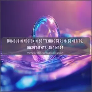 numbuzin no3 skin softening serum