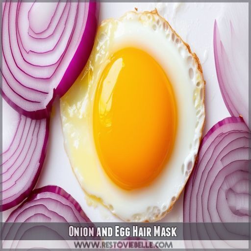 Onion and Egg Hair Mask Onion and Egg Hair Mask