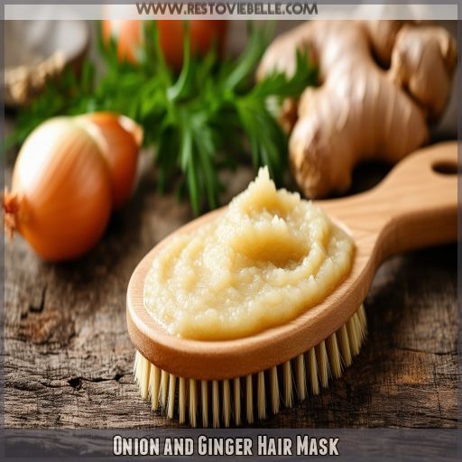 Onion and Ginger Hair Mask Onion and Ginger Hair Mask