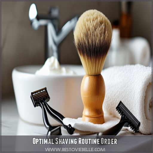 Optimal Shaving Routine Order Optimal Shaving Routine Order