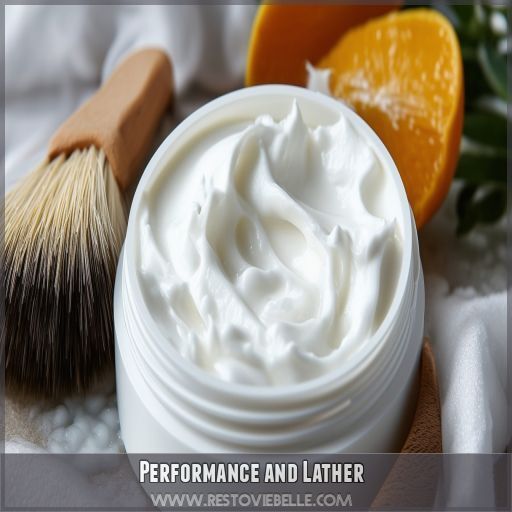 Performance and Lather Performance and Lather