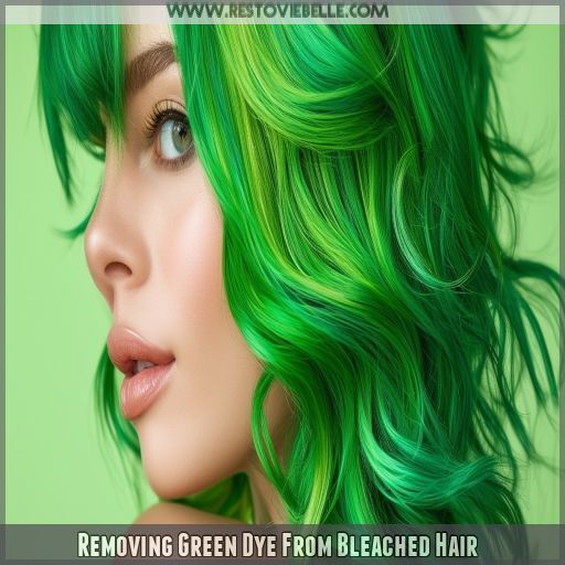 Removing Green Dye From Bleached Hair Removing Green Dye From Bleached Hair
