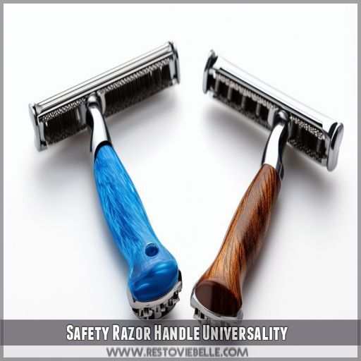 Safety Razor Handle Universality Safety Razor Handle Universality