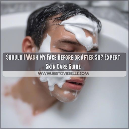 should i wash my face before or after shaving should i wash my face before or after shaving