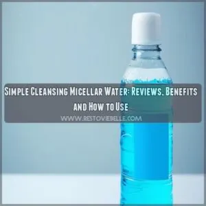 simple cleansing micellar water review