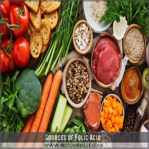 Sources of Folic Acid Sources of Folic Acid