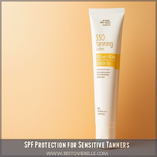 SPF Protection for Sensitive Tanners SPF Protection for Sensitive Tanners